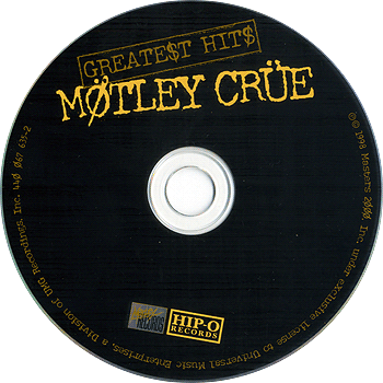 Диск Mötley Crüe Greatest Hits