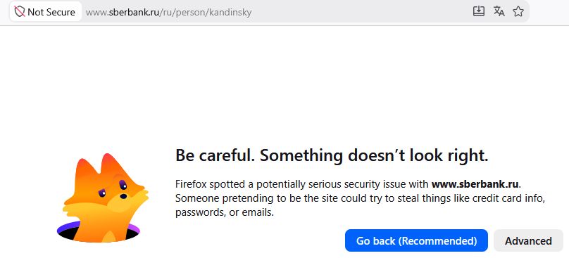 Kandinsky �� ����� � Firefox