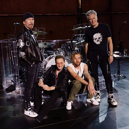 The Edge, Bono, Bram van den Berg, Adam Clayton
